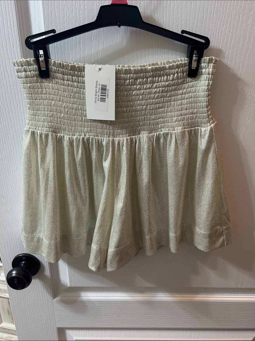 Smocked Waist Shine Bright Shorts NWT